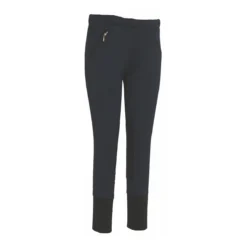 TuffRider Children's Unifleece Pull-On Knee Patch Winter Breeches 8 TuffRider Children's Unifleece Pull-On Knee Patch Winter Breeches -Cavallo Equestrian Shop 100118 92 15 navy 1