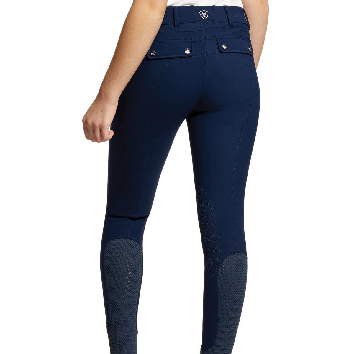 Ariat Youth Tri Factor Grip Knee Patch Breech 2 Ariat Youth Tri Factor Grip Knee Patch Breech - Image 2