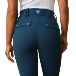 Ariat Women's Tri Factor Grip Full Seat Breeches - Seasonal Colors -Cavallo Equestrian Shop 10043467 Ariat WMS.TRI .FACTOR.GRIP .FS Deep.Petroleum Back2