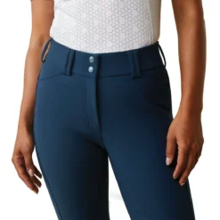 Ariat Women's Tri Factor Grip Full Seat Breeches - Seasonal Colors -Cavallo Equestrian Shop 10043467 Ariat WMS.TRI .FACTOR.GRIP .FS Deep.Petroleum Front2