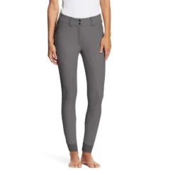 Ariat Women's Tri Factor Grip Full Seat Breeches - Seasonal Colors -Cavallo Equestrian Shop 10044945 trifactor plumgrey