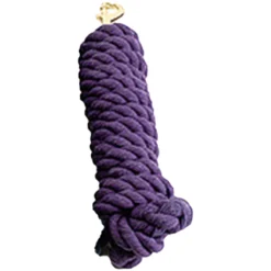Cotton Lead Rope 12 Cotton Lead Rope -Cavallo Equestrian Shop 10186 Jacks Cotton.Lead .Rope Purple