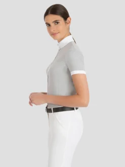 Equiline Eulae Short Sleeve Show Shirt -Cavallo Equestrian Shop 214MP07656277 03