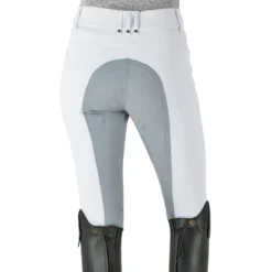 Romfh Sarafina Full Seat Breeches 12 Romfh Sarafina Full Seat Breeches -Cavallo Equestrian Shop 468454 ERS Romf.Sarafina.Full .Seat White.Light .Grey
