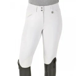 Romfh Ladies Sarafina Euro Seat Knee Patch Breeches -Cavallo Equestrian Shop 468455 ERS Romfh.Ladies.Sarafina.Euro .Seat .KneePatch.Breech White