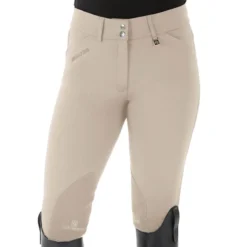 Romfh Ladies Sarafina Euro Seat Knee Patch Breeches -Cavallo Equestrian Shop 468455 ERS Romfh.Ladies.Sarafina.Euro .Seat .KneePatch.Breech White.Sand