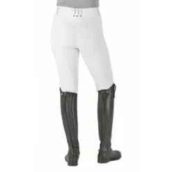 Romfh Ladies Sarafina Euro Seat Knee Patch Breeches -Cavallo Equestrian Shop 468455 ERS Romfh.Ladies.Sarafina.Euro .Seat .KneePatch.Breech White Back
