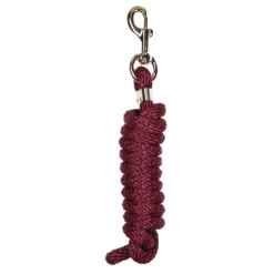 Weatherbeeta Roma Continental Lead Rope -Cavallo Equestrian Shop 591184 WB Continental.Lead Burgundy
