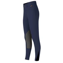 Kerrits Kids Crossover II Knee Patch Breech 22 Kerrits Kids Crossover II Knee Patch Breech -Cavallo Equestrian Shop 60545 Kerrits Kids.CrossoverII.KP .Breech Navy Side