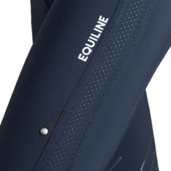 Equiline Women's Ciannek B-Move Light Knee Grip Breech -Cavallo Equestrian Shop EQline ES123 N09036 002 Blue Detail