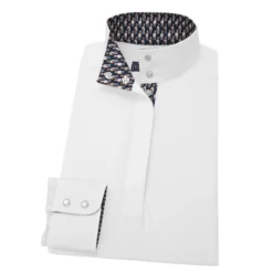 Essex Classics Ladies "Looking Back" Talent Yarn Straight Collar Long Sleeve Show Shirt