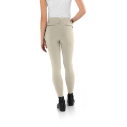 Ego 7 Women's Jumping CA Knee Patch Breech 18 Ego 7 Women's Jumping CA Knee Patch Breech -Cavallo Equestrian Shop Ego7 Jumping.CA .Breech Beige Back
