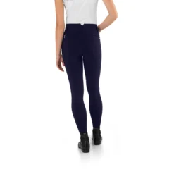 Ego 7 Women's Jumping CA Knee Patch Breech 15 Ego 7 Women's Jumping CA Knee Patch Breech -Cavallo Equestrian Shop Ego7 Jumping.CA .Breech Navy Back