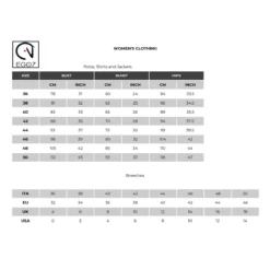 EGO 7 Women's Nina Long Sleeve Show Shirt -Cavallo Equestrian Shop Ego7 Womens.Clothing.Size .Guide c978d3b9 5fc1 4df5 bca1 0817435458cf