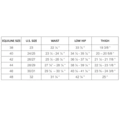 Equiline Women's ChoiceF B-Move Full Seat Grip Breeches -Cavallo Equestrian Shop Equiline Womens breech size chart 00 8f81a00d 36fd 46df aa57 c0906e5daf0a