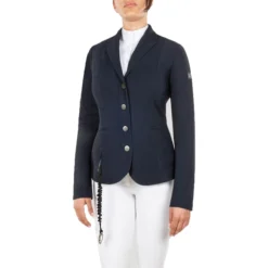 Equiline Airbag Compatible Show Coat -Cavallo Equestrian Shop Equiline 181 M08716 002 Airbag.Compatible.Show .Coat Blue 00