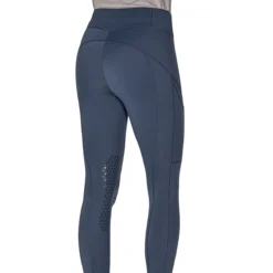Equiline Women's EdodieK Knee Grip Riding Leggings 7 Equiline Women's EdodieK Knee Grip Riding Leggings -Cavallo Equestrian Shop Equiline EdodieK KG.Leggings Diplomatic.Blue 01