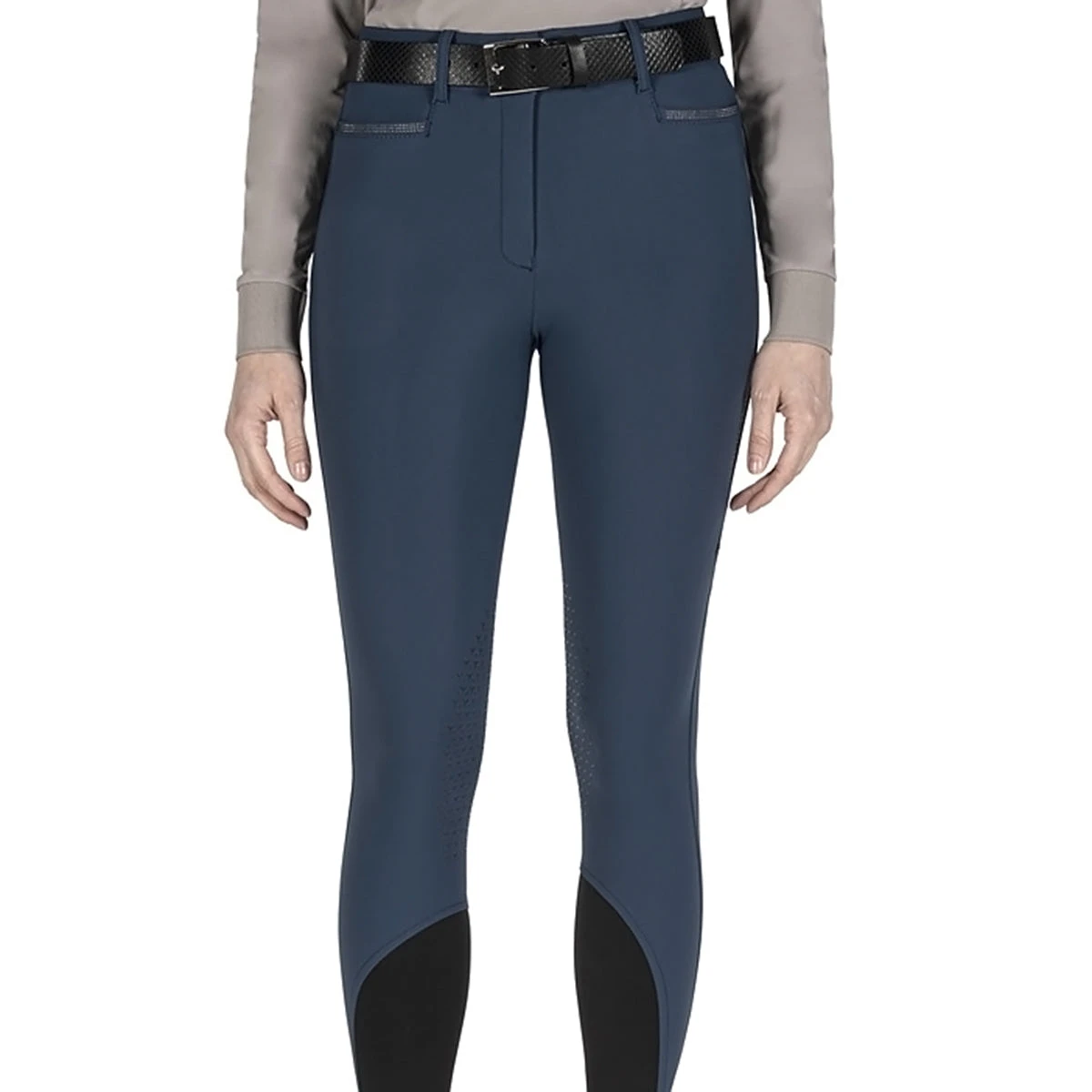 Equiline Women's EricieK B-Move Light UV Protection Knee Patch Breeches 1 Equiline Women's EricieK B-Move Light UV Protection Knee Patch Breeches