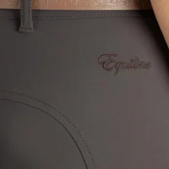 Equiline Ezene Women's Leisure Breeches -Cavallo Equestrian Shop Equiline Ezene.Leasure.Breeches Liquorice Logo