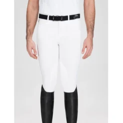 Equiline Men's Grafton Knee Patch Breech 19 Equiline Men's Grafton Knee Patch Breech -Cavallo Equestrian Shop Equiline Grafton Mens White 01354.1585186912.1280.1280
