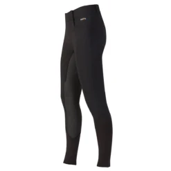 Kerrits Women's Griptek™ II Full Seat Breech 18 Kerrits Women's Griptek™ II Full Seat Breech -Cavallo Equestrian Shop Griptek II Fullseat Black 50187 ld fw19 side