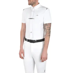 Equiline CuthberC Men's Show Shirt 6 Equiline CuthberC Men's Show Shirt -Cavallo Equestrian Shop H00522 Cuthberc 001 Front DEA