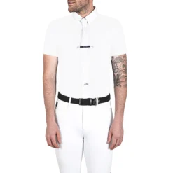 Equiline Conellec Men's Show Shirt -Cavallo Equestrian Shop H00524 Conellec 001 Front DEA