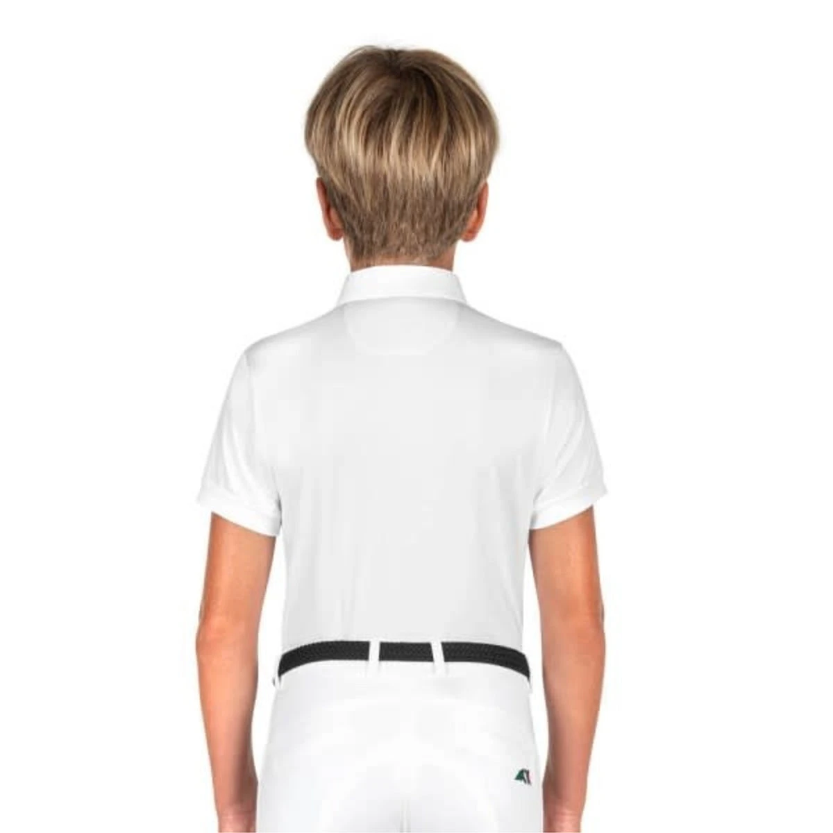 Equiline JeremyK Boy's Competition Short Sleeved Polo 2 Equiline JeremyK Boy's Competition Short Sleeved Polo - Image 2