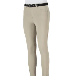 Equiline JhoanK Boy's Knee Patch Breeches -Cavallo Equestrian Shop JhoanKbeige1