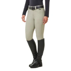 Kerrits Women's 3-Season Tailored Knee Patch Breech 9 Kerrits Women's 3-Season Tailored Knee Patch Breech -Cavallo Equestrian Shop Kerrits 40681P Sand Side