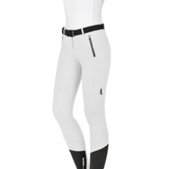 Equiline CantaK Women's B-Move Knee Patch Breeches -Cavallo Equestrian Shop N08975 Cantak 001 Front DEA