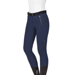 Equiline CantaK Women's B-Move Knee Patch Breeches -Cavallo Equestrian Shop N08975 Cantak 002 Front DEA