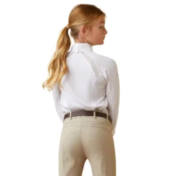 Ariat Girl's Sunstopper Pro 2.0 Show Shirt -Cavallo Equestrian Shop S23 YTH ENGL 10043407 back