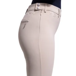 Samshield Women's Jully Knee Patch Breeches 12 Samshield Women's Jully Knee Patch Breeches -Cavallo Equestrian Shop Sam Jully Sand4
