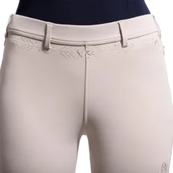 Samshield Women's Jully Knee Patch Breeches 11 Samshield Women's Jully Knee Patch Breeches -Cavallo Equestrian Shop Sam Jully sand6