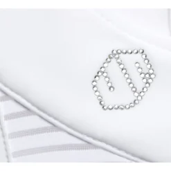 Samshield Women's Apolline Show Shirt -Cavallo Equestrian Shop Samshield Apolline White Front Detail