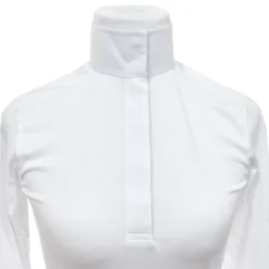 Essex Classics Ladies "Looking Back" Talent Yarn Straight Collar Long Sleeve Show Shirt 9 Essex Classics Ladies "Looking Back" Talent Yarn Straight Collar Long Sleeve Show Shirt -Cavallo Equestrian Shop Straight.Collar Long.Sleeves Buttoned Wht 00 102763b1 b340 42ce 9e15 b3777235cd01