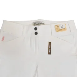 Tailored Sportsman Low Rise Front Zip Trophy Hunter Breeches -Cavallo Equestrian Shop T.Sports 1967 wht gry 1