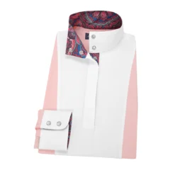 Essex Classics Ladies "Pink Paisley" Luna Performance Long Sleeve Show Shirt