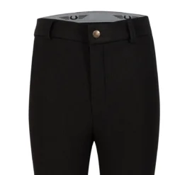 TuffRider Children's Ribb Knee Patch Breeches -Cavallo Equestrian Shop black4 71230.1588684594.1280.1280