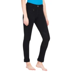 TuffRider Ladies Cotton Jodhpurs -Cavallo Equestrian Shop black 11796.1588622483.1280.1280