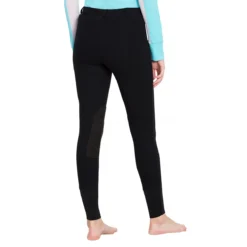 TuffRider Ladies Starter Lowrise Pull On Knee Patch Breeches 25 TuffRider Ladies Starter Lowrise Pull On Knee Patch Breeches -Cavallo Equestrian Shop black 24937.1583511667.1280.1280