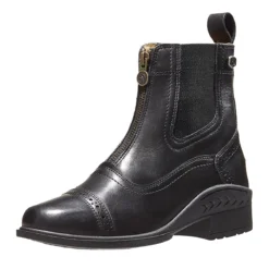 Ovation Tuscany Ladies Zip Paddock Boot -Cavallo Equestrian Shop black 57097.1588874563.1280.1280
