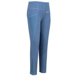 TuffRider Children's Minerva EquiCool Tights -Cavallo Equestrian Shop blue4 97892.1587157084.1280.1280