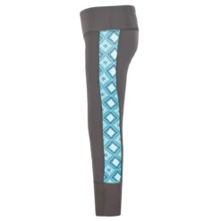 TuffRider Children's Artemis EquiCool Riding Tights 9 TuffRider Children's Artemis EquiCool Riding Tights -Cavallo Equestrian Shop charcoal 27068.1590008520.1280.1280
