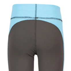 TuffRider Children's Ventilated Schooling Tights -Cavallo Equestrian Shop charcoal neonblue6 53338.1583525668.1280.1280