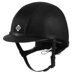 Charles Owen Ayr8 Plus Leather Look Helmet