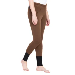 TuffRider Ladies Unifleece Pull-On Winter Breeches -Cavallo Equestrian Shop chocolate2 88448.1588623838.1280.1280