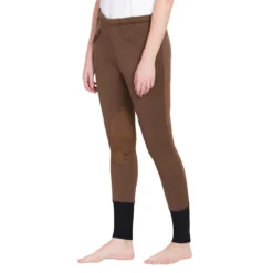 TuffRider Ladies Unifleece Pull-On Winter Breeches -Cavallo Equestrian Shop chocolate 81686.1588623837.1280.1280