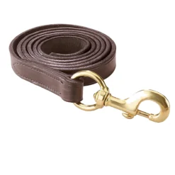 Perri's Leather Lead With Snap -Cavallo Equestrian Shop havana 35337.1588016535.1280.1280